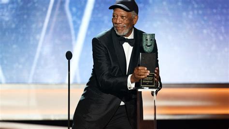 Morgan Freeman Honored With Life Achievement Award at 2018 SAG Awards | Entertainment Tonight