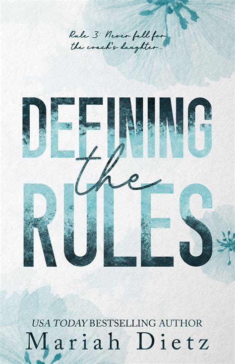 Defining The Rules Book 3 | Mariah Dietz