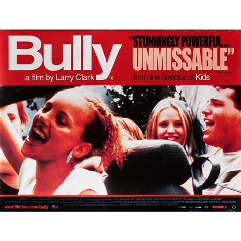 Bully 2001 British Quad Film Poster For Sale at 1stDibs | rachel miner 1998, bully 2001 full ...