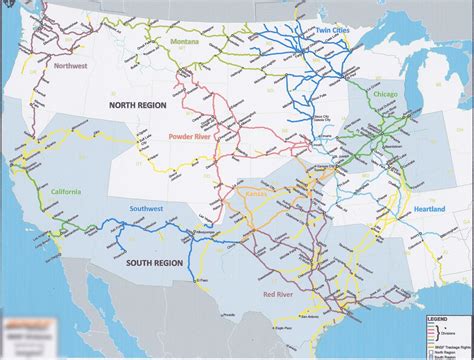 BNSF Region and Division Consolidation — SMART GENERAL COMITTEE 001