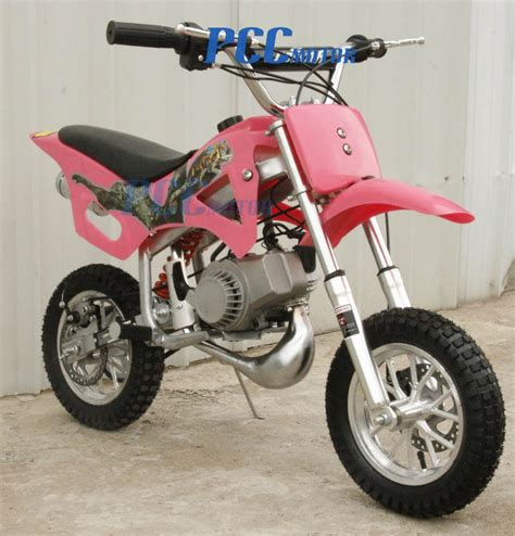 KID 49CC 50CC 2 STROKE GAS MOTOR MINI BIKE DIRT PIT BIKE PINK H DB49A