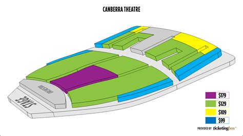 Canberra Canberra Theatre Seating Chart