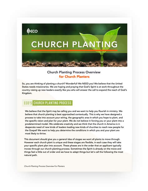 Church Planting | ECO