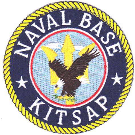 Naval Base Kitsap Washington Patch | Base Patches | Navy Patches ...