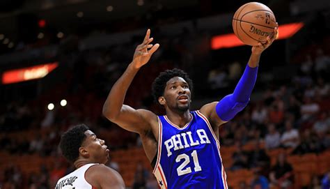 Joel Embiid's Shoes Say 'Trust The Process' On The Tongue