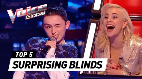 SURPRISING Blind Auditions in The Voice Kids [Part 4] - YouTube