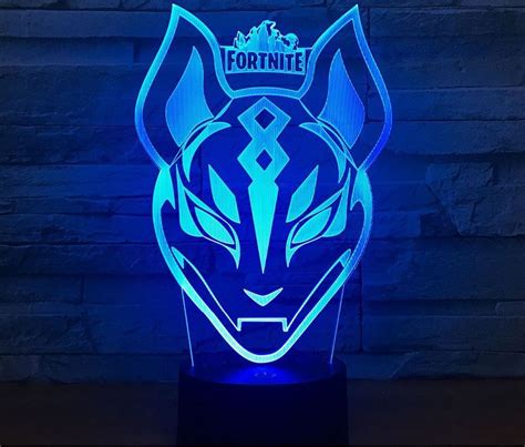 Night Light Acrylic Lamp LED Fortnite Games Tiger Christmas Gift Toy ...