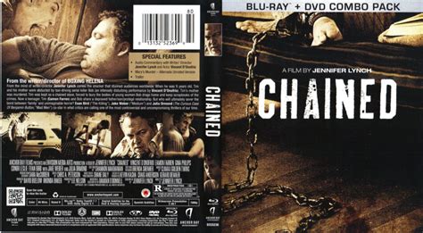 Chained (2012) WS R1 - Blu-Ray DVD - CD Label, DVD Cover, Front Cover