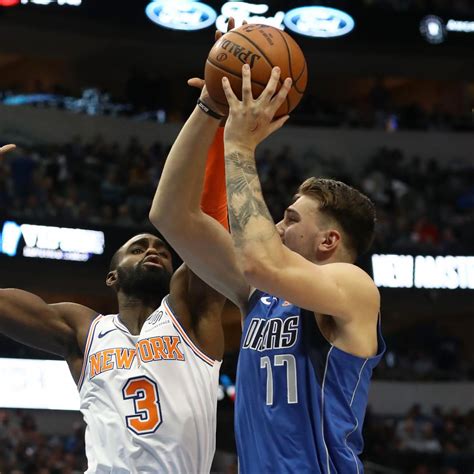 Luka Doncic Scores 18, Mavericks Lose to Knicks in Kevin Knox's Absence ...