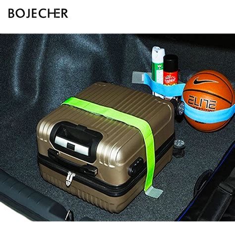 Newest 1pc Car Trunk Organizer Elastic Car styling Color Strap Fixed Sundry Stowing Tidying ...