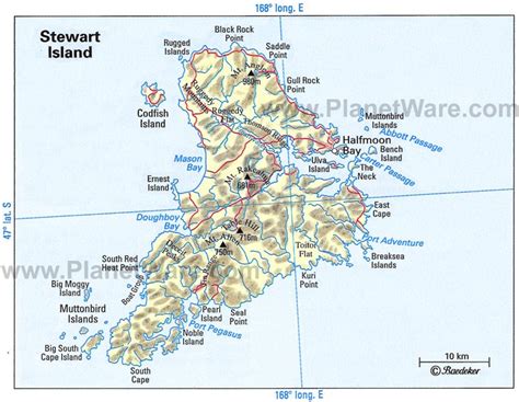 Map of New Zealand | PlanetWare