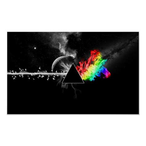 Dark side of the moon poster | Zazzle.com in 2021 | Moon poster, Design your own poster ...