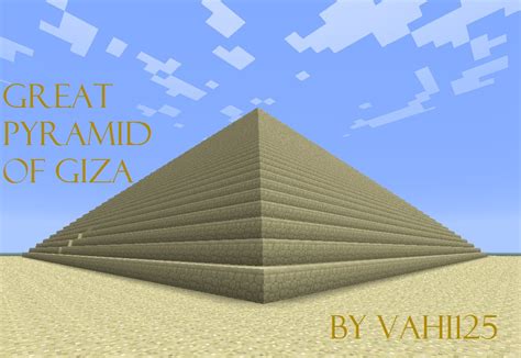 Great Pyramid of Giza Minecraft Project