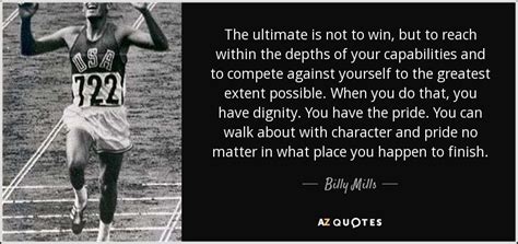 TOP 10 QUOTES BY BILLY MILLS | A-Z Quotes