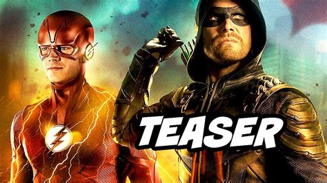 The Flash Season 5 Crossover Teaser - Episode Breakdown - YouTube