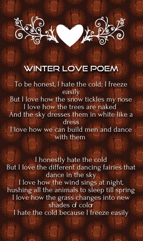 20 December Love Quotes & Poems for Romantic Winter | Love poems, Love ...