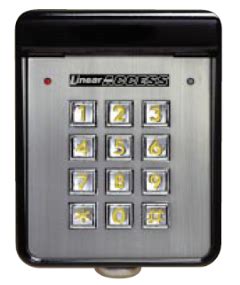 Linear AM-KP Keypads-Linear Access Control Keypads- AM-KP Entry System