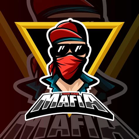 logo de l'équipe mafia gaming esports 1185182 Art vectoriel chez Vecteezy