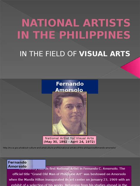 16 National Artist in The Field of Visual Arts | PDF | Paintings ...