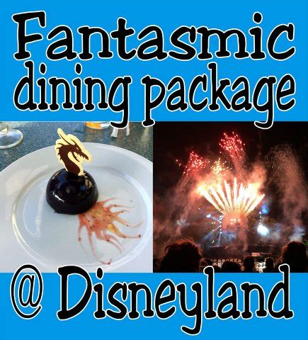 Fantasmic Dining Package at Disneyland