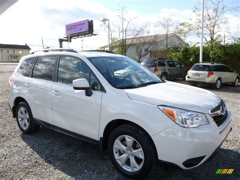 2016 Crystal White Pearl Subaru Forester 2.5i Limited #108673901 Photo #12 | GTCarLot.com - Car ...