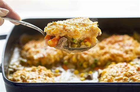 Beef Pot Pie Casserole - I Am Homesteader