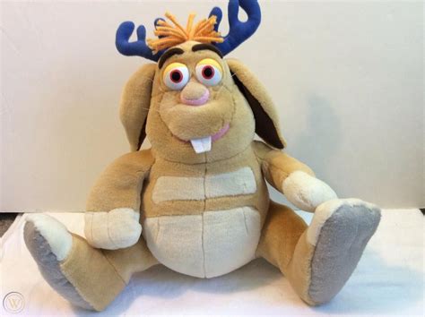 18” DISNEY PIXAR BOUNDIN SHORT FILM PLUSH JACKALOPE STUFFED ANIMAL SOFT ...