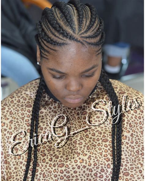 Cornrows | Ghana braids, Ghana braids hairstyles, Hair styles