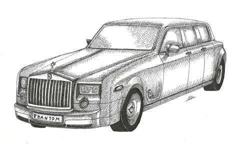 Rolls Royce - Drawing Skill