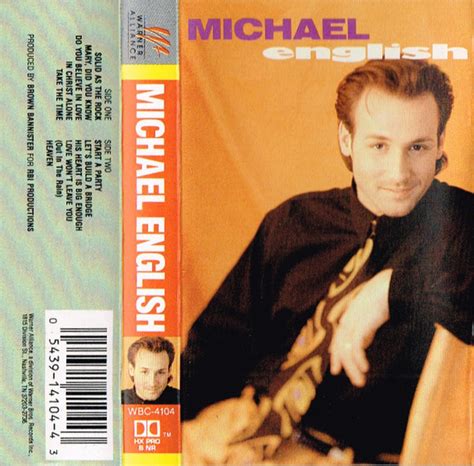 Michael English - Michael English (1991, Cassette) | Discogs