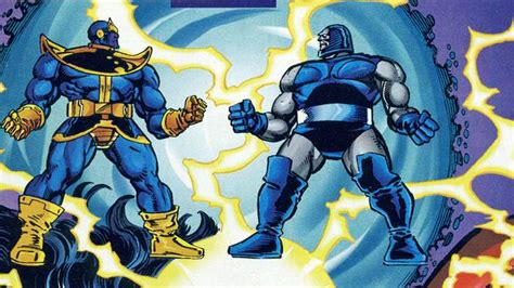 Thanos versus Darkseid - inside the epic Marvel vs. DC matchup that ...