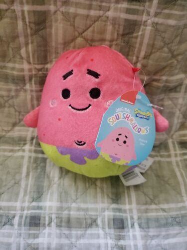 Squishmallow SpongeBob PATRICK STAR 5" 2021 UltraSoft Nickelodeon Claire's Plush | #4556833262