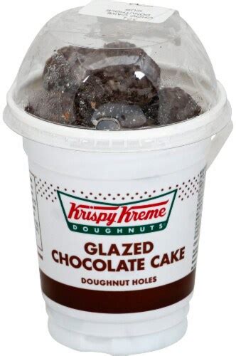 Krispy Kreme Glazed Chocolate Cake Doughnut Holes, 4.05 oz - Pick ‘n Save