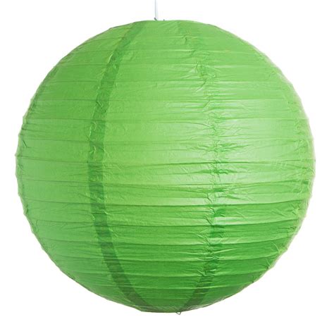 (Set of 3) Green Paper Lanterns - Hometown Evolution Inc.