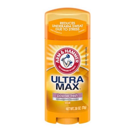 Arm & Hammer™ Ultra Max™ Powder Fresh Antiperspirant Deodorant, 2.6 oz - Fry’s Food Stores