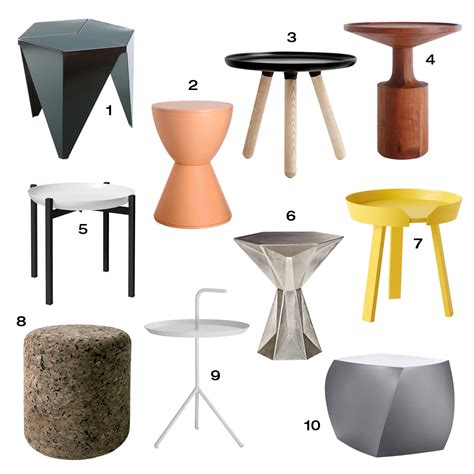 Roundup: 10 Modern Side Tables