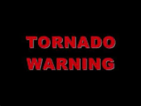 Tornado warning sound effect - YouTube