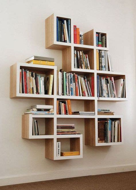 25+ CUTE BOOK SHELVES FOR YOUR LIVING ROOM | Bookshelves diy, Shelves ...