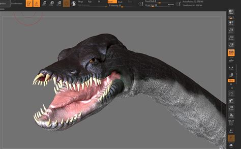 ArtStation - Styxosaurus SCULPT PROJECT | Game Assets