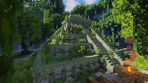 Jungle Temple Minecraft Map