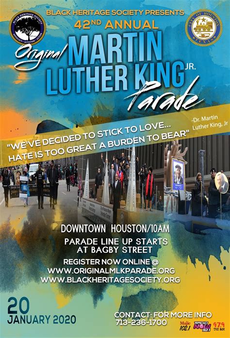 The Original MLK Day Parade, the First in the Nation, Makes Final Call for Parade Participants ...