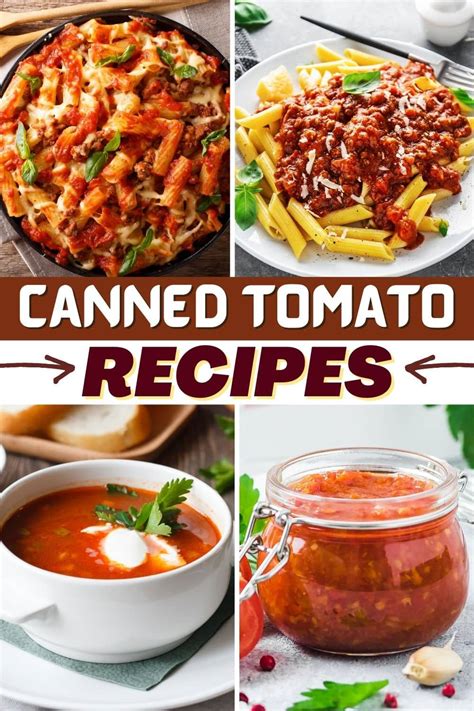 30 Easy Canned Tomato Recipes - Insanely Good