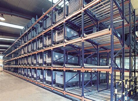 Live Pallet Racking (FIFO) | Pallet Live Storage - Mecalux.co.uk