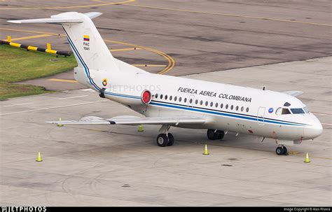 FAC1041 | Fokker F28-3000C Fellowship | Colombia - Air Force | Alex Rivera | JetPhotos