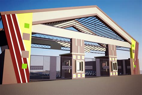 Proposed Design of School Gate - Narendra Aliani