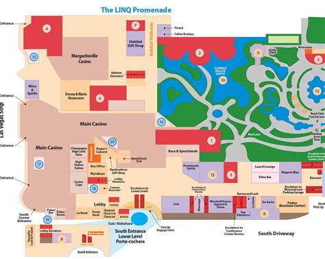 Flamingo Map Las Vegas - Connie Celestina