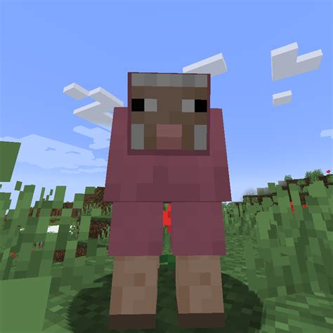 Pink Sheep Minecraft