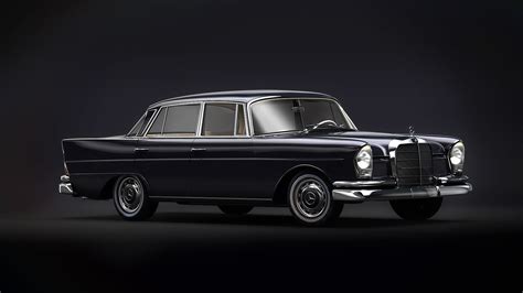 Fintail Mercedes 1960 w111 by Ali Ismail, Jordan