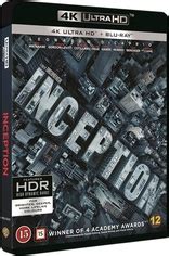 Inception 4K Blu-ray (4K Ultra HD + Blu-ray) (Finland)