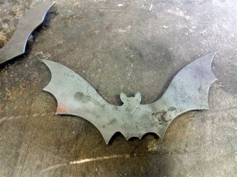 Bat Halloween Decoration Metal Wall Art - Etsy